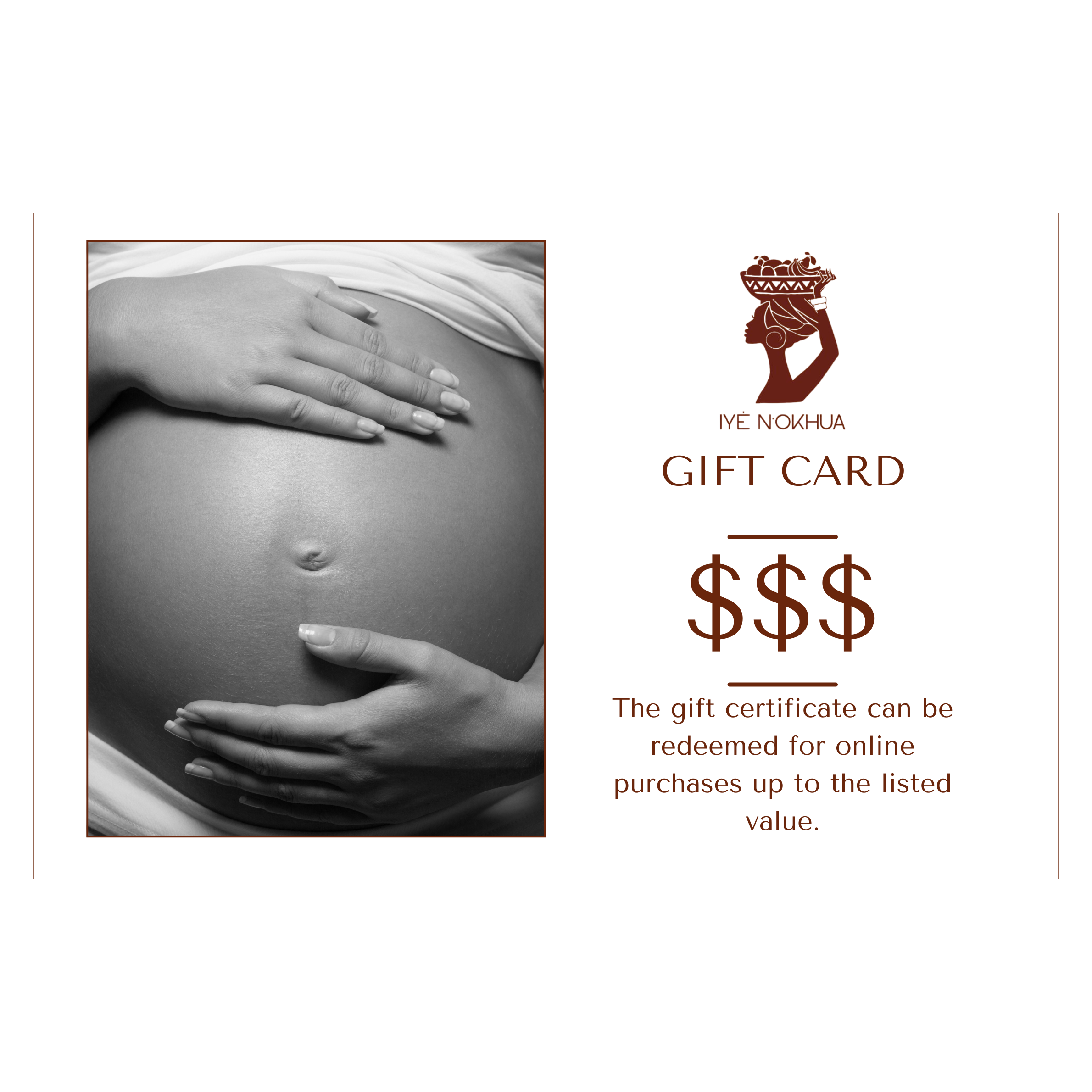 IYÉ N'OKHUA GIFT CARD